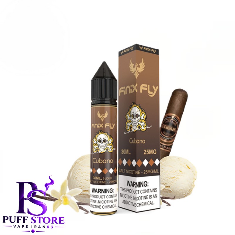 سالت نیکوتین فینیكس فلاي كوبانو ( 30میل )SALT NICOTIN FINIX FLY 30ML CUBANO