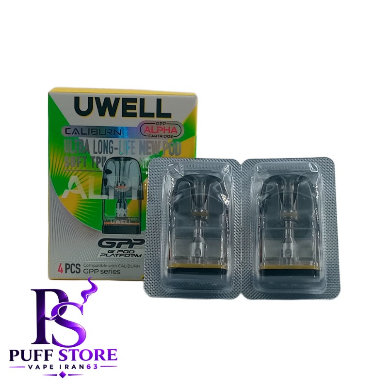 کارتریج کویل کالیبرن جی پی پی آلفا 3میل بسته ۴ عددی CARTRIDGE CALIBURN GPP ALPHA 3ML 4PCS