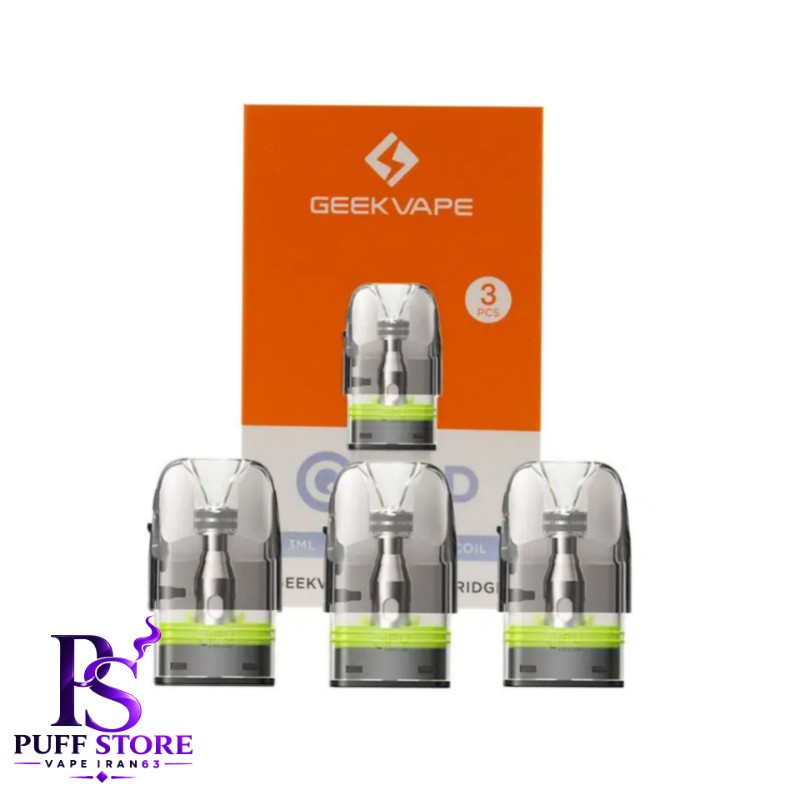 کارتریج گیگ ویپ کیو پادCARTRIDGE GEEK VAPE Q POD SIDE FILL 3ML