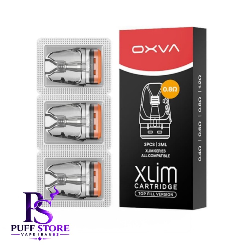 کارتریج اکسوا اکسلیم ۳میل بسته ۳ عددی CARTRIDGE OXVA XLIM 3ML 3PCS