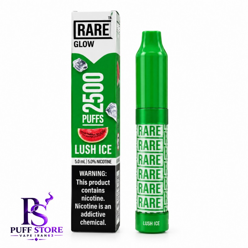 پاد یکبارمصرف رار گلو ۲۵۰۰پاف  RARE GLOW 2500PUFFS DISPOSIBLE POD