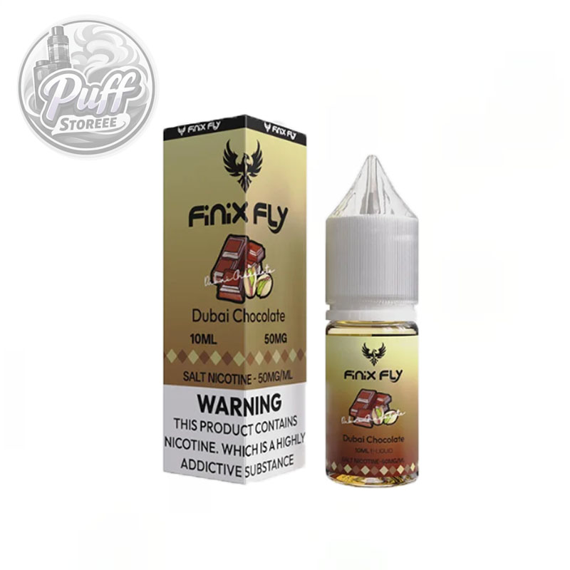 سالت فینیكس فلاي شكلات پسته (10میل )FINIX FLY 10ML DUBAI CHOCOLATE
