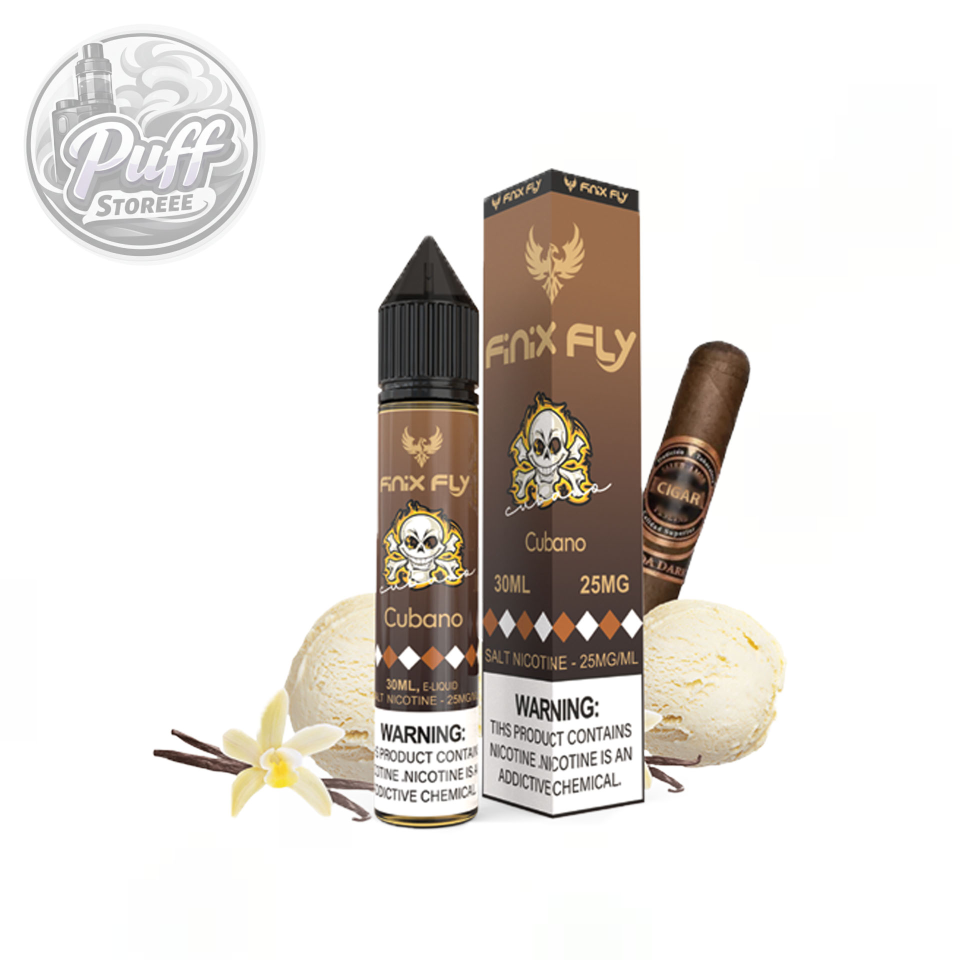 سالت فینیكس فلاي كوبانو ( 30میل )FINIX FLY 30ML CUBANO