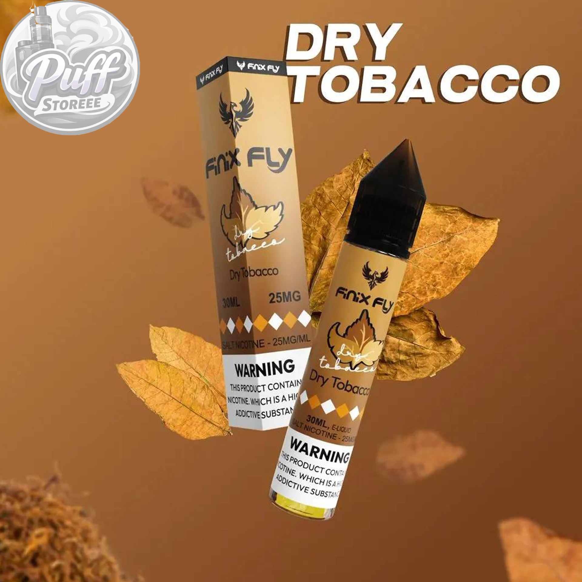 سالت فینیكس فلاي تنباكویخ ( 30میل )FINIX FLY 30ML DRY TOBACCO ICE