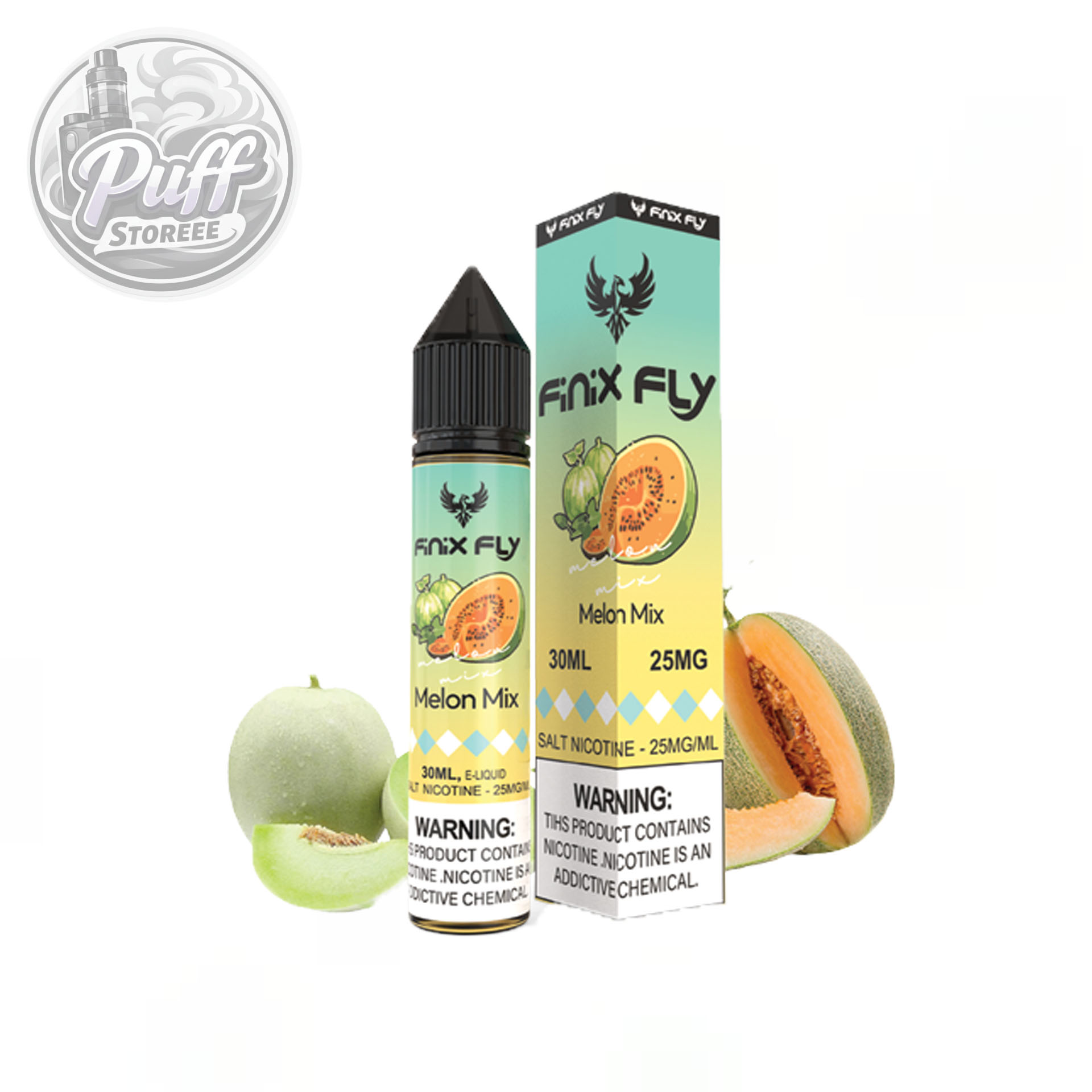 سالت فینیكس فلاي میكس طالبي ( 30میل )FINIX FLY 30ML MELON MIX