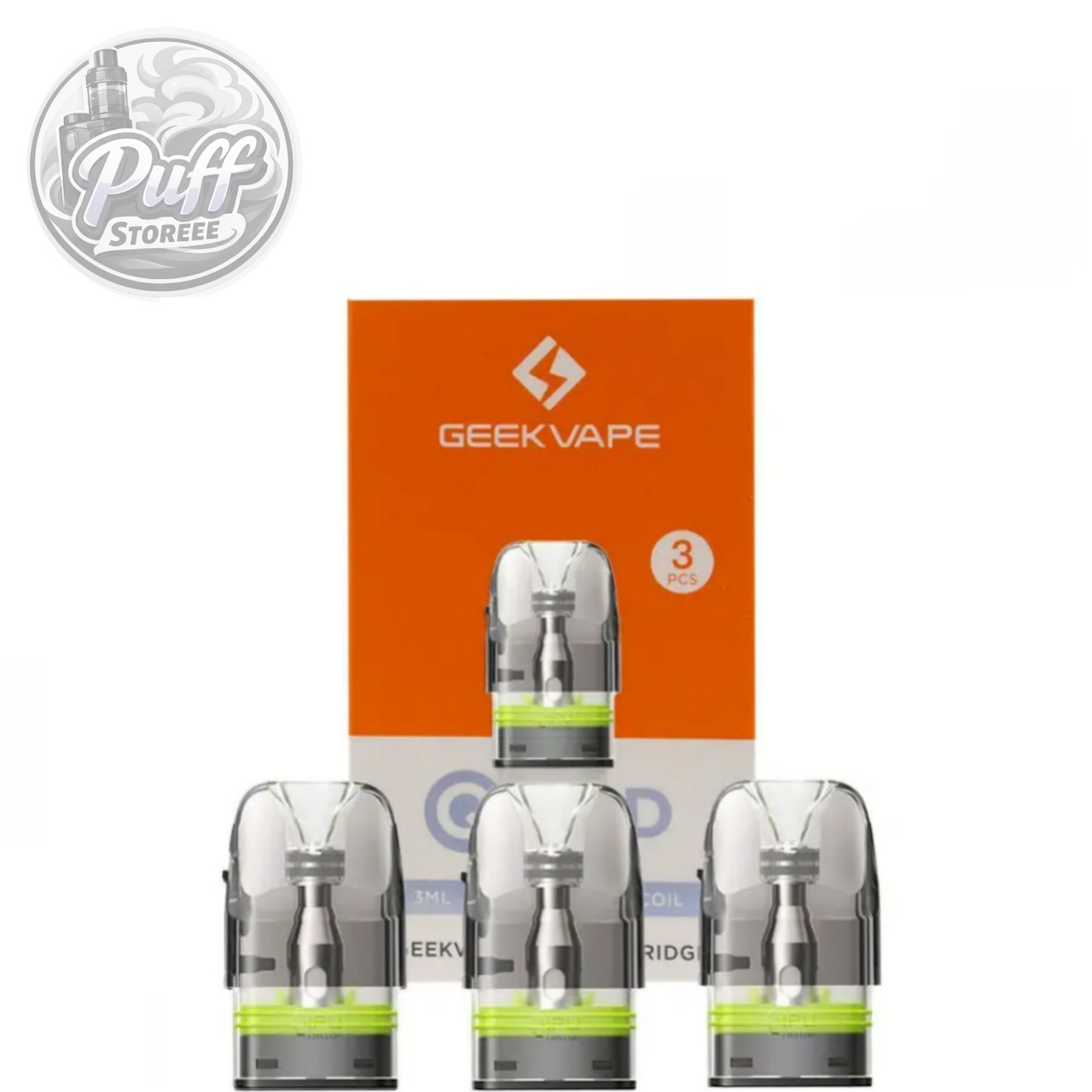 کارتریج گیگ ویپ کیو پادCARTRIDGE GEEK VAPE Q POD SIDE FILL 3ML