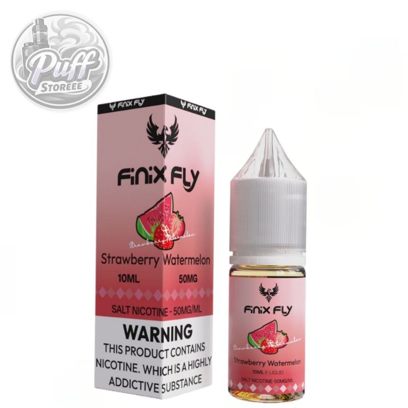 سالت فینیكس فلاي توت فرنگي هندونه (10میل )FINIX FLY 10ML STRAWBERRY WATERMELON