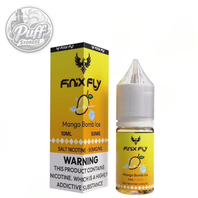 سالت فینیكس فلاي بمب انبه یخ (10میل )FINIX FLY 10ML MANGO BOMB ICE