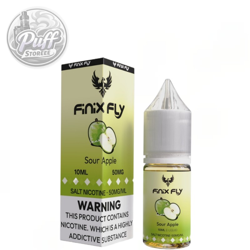 سالت فینیكس فلاي سیب ترش (10میل )FINIX FLY 10ML SOUR APPLE
