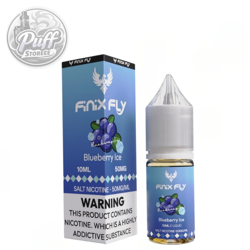 سالت فینیكس فلاي بلوبري یخ (10میل )FINIX FLY 10ML BLUEBERRY ICE