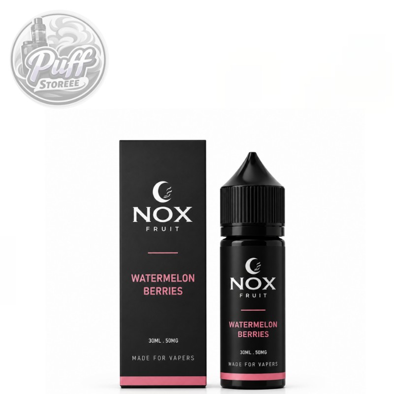 سالت نکس فروت ۳۰میلی لیتر هندونه بلوبریSALT NOX FRUIT 30ML WATERMELON BERRIES