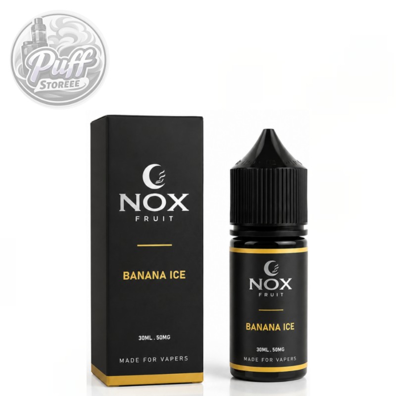 جویس سالت نکس فروت موز یخ نیکوتین ۵۰(۳۰میل)NOX FRUIT 30ML BANANA ICE 50MG