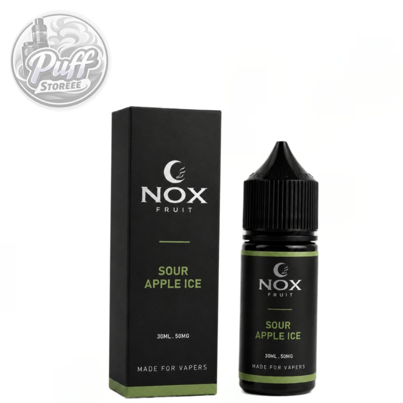 جویس سالت نکس فروت سیب ترش یخ نیکوتین ۵۰(۳۰میل)NOX FRUIT 30ML SOUR APPLE ICE 50MG