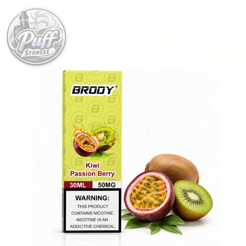 جویس سالت برودی کیوی پشن فروت نیکوتین ۵۰(۳۰میل)BRODY 30ML KIWI PASSION BERRY 50MG
