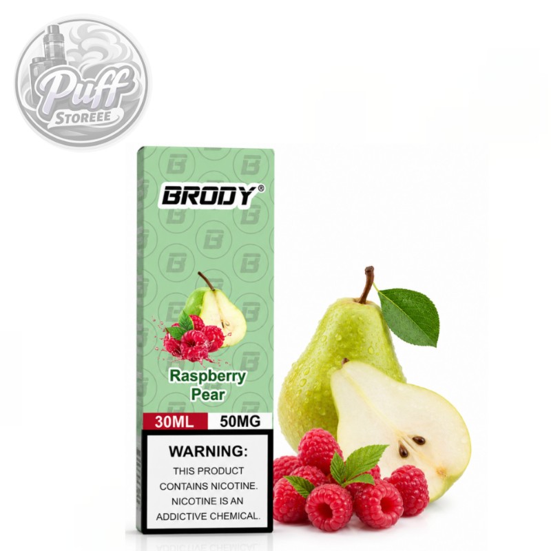 جویس سالت برودی تمشک گلابی نیکوتین ۵۰(۳۰میل)BRODY 30ML RASPBERRY PEAR 50MG