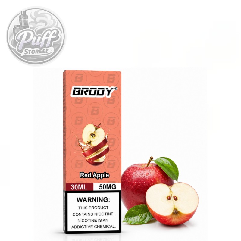 جویس سالت برودی سیب سرخ نیکوتین ۵۰(۳۰میل)BRODY 30ML RED APPLE 50MG