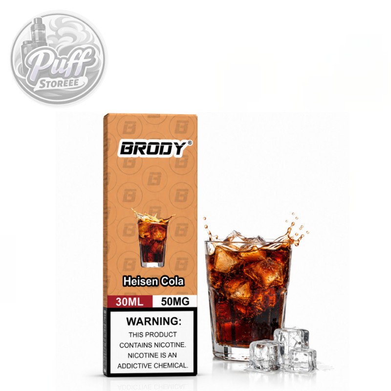 جویس سالت برودی نوشابه یخ نیکوتین ۵۰(۳۰میل)BRODY 30ML HEISEN COLA 50MG