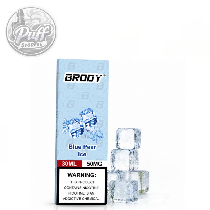 جویس سالت برودی یخ نیکوتین ۵۰(۳۰میل)BRODY 30ML BLUE PEAR ICE 50MG