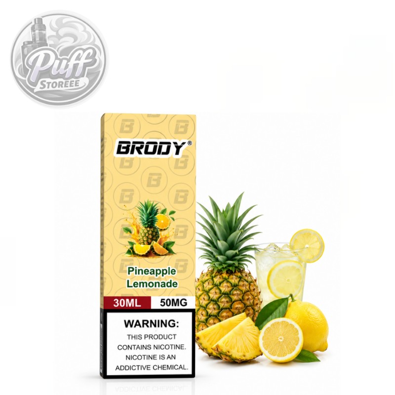 جویس سالت برودی آناناس لیموناد نیکوتین ۵۰(۳۰میل)BRODY 30ML PINEAPPLE LEMONADE 50MG