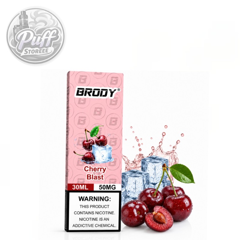 جویس سالت برودی گیلاس یخ نیکوتین ۵۰(۳۰میل)BRODY 30ML CHERRY BLAST 50MG