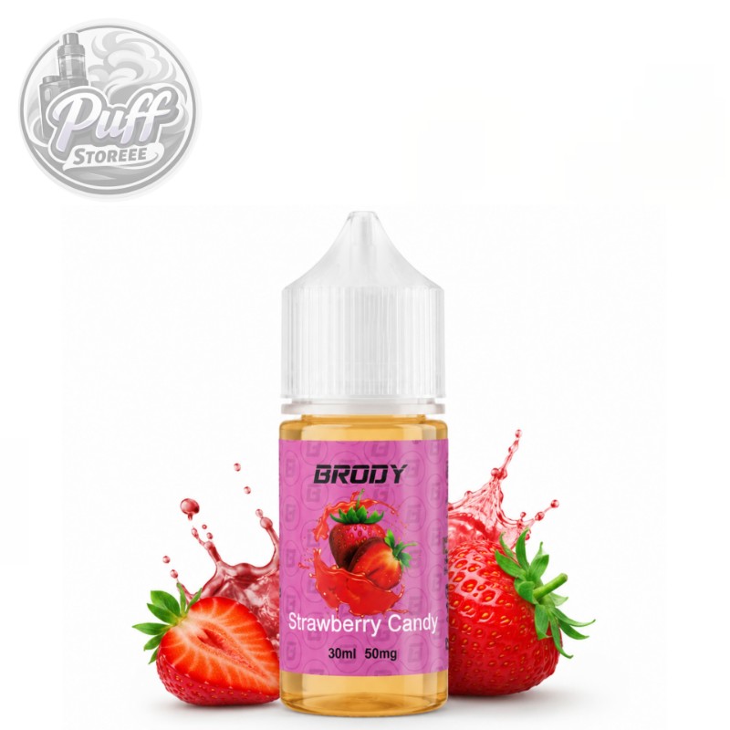 جویس سالت برودی توت فرنگی آب نبات نیکوتین ۵۰(۳۰میل)BRODY 30ML STRAWBERRY CANDY 50MG