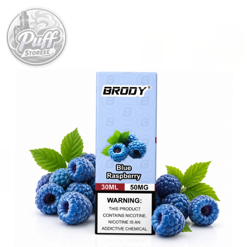 جویس سالت برودی تمشک آبی نیکوتین ۵۰(۳۰میل)BRODY 30ML BLUE RASPBERRY 50MG