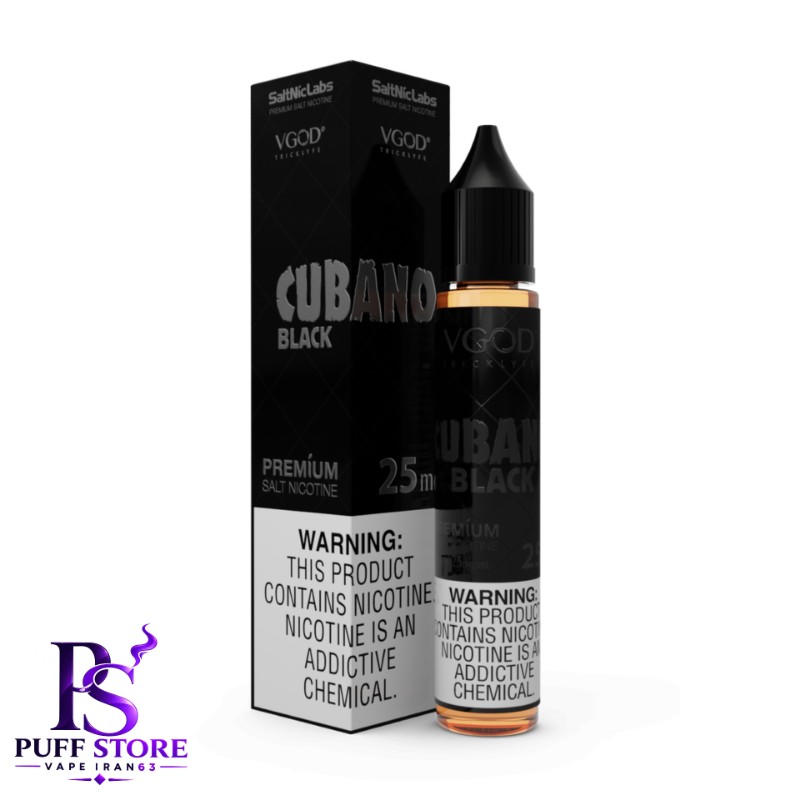 سالت نیکوتین ویگاد کوبانو بلک (۳۰میل) VGOD SALT NICOTIN 30ML CUBANO BLACK