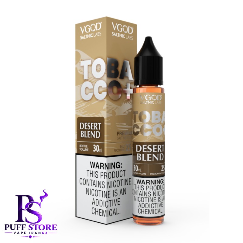 سالت نیکوتین ویگاد تنباكوخشك وادویه صحرایي (30میل )VGOD SALT NICOTIN 30ML TOBACCO+ DESERT BLEND