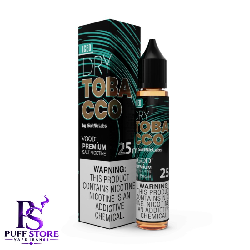سالت نیکوتین ویگاد تنباکو خشک یخ (30 میل) VGOD SALT NICOTIN 30ML DRY TOBACCO ICED