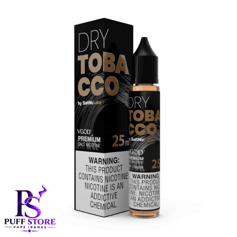 سالت نیکوتین ویگاد تنباكوخشك درای توباکو(30میل )VGOD SALT NICOTIN 30ML DRY TOBACCO