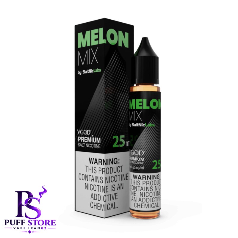 سالت نیکوتین ویگاد میكس طالبي یخ (30میل )VGOD SALT NICOTIN 30ML MELON MIX