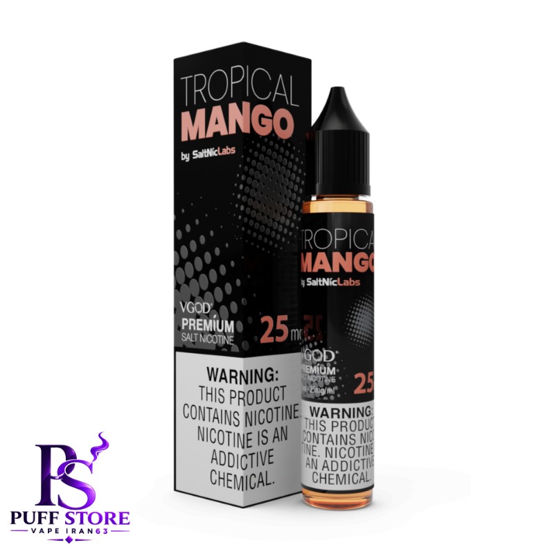 سالت نیکوتین ویگاد انبه گرمسیری (۳۰میل) VGOD SALT NICOTIN 30ML MANGO TROPICAL