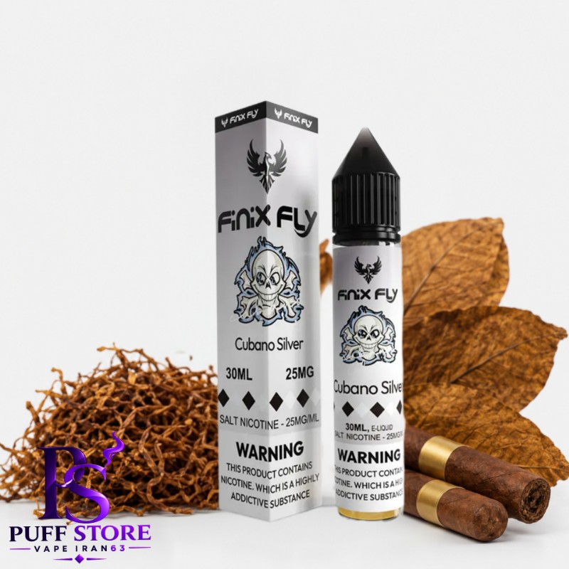 سالت نیکوتین فینیكس فلاي كوبانوسیلور ( 30میل )SALT NICOTIN FINIX FLY 30ML CUBANO SILVER