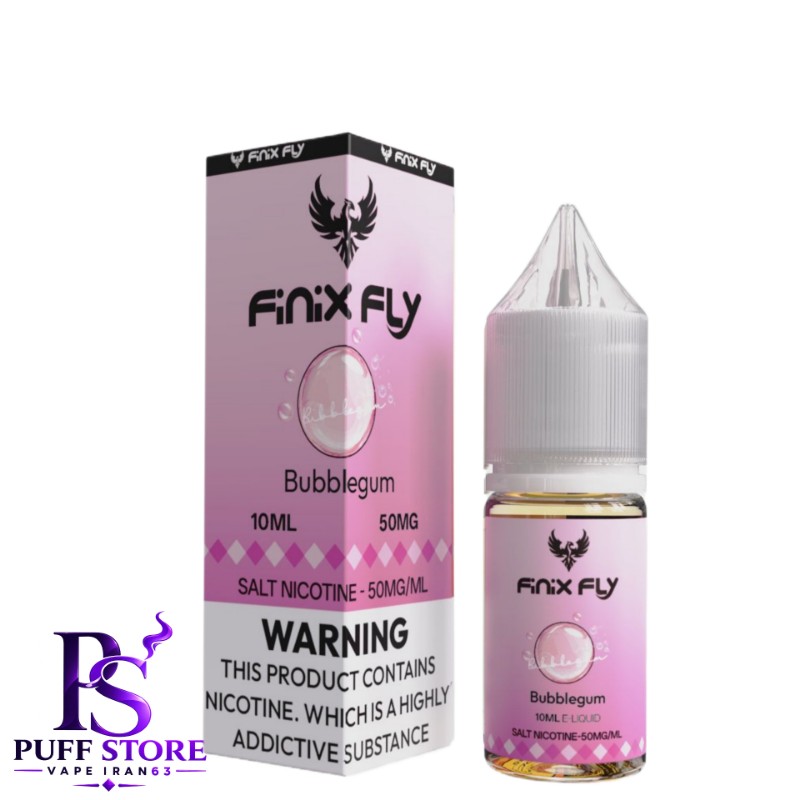 سالت نیکوتین ۵۰ فینیكس فلاي آدامس بادکنکی(10میل )FINIX FLY SALT NICOTIN 10ML BUBBLEGUM 50MG