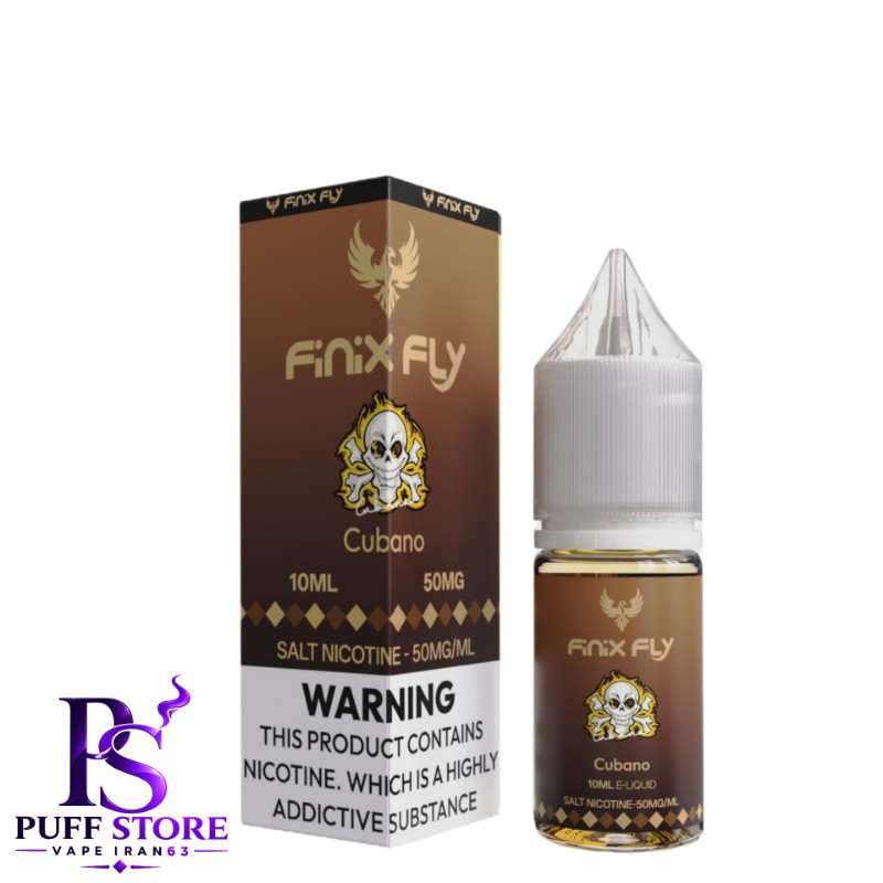 سالت نیکوتین ۵۰ فینیكس فلاي كوبانو (10میل )FINIX FLY SALT NICOTIN 10ML CUBANO 50MG