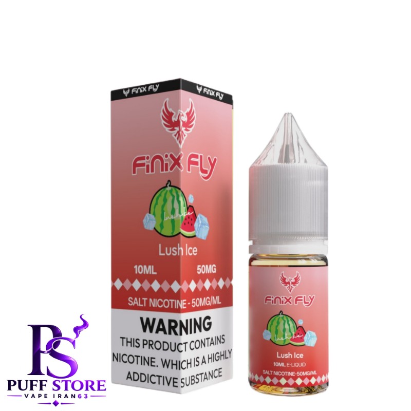 سالت نیکوتین ۵۰ فینیكس فلاي هندونه یخ (10میل )FINIX FLY SALT NICOTIN 10ML LUSH ICE 50MG