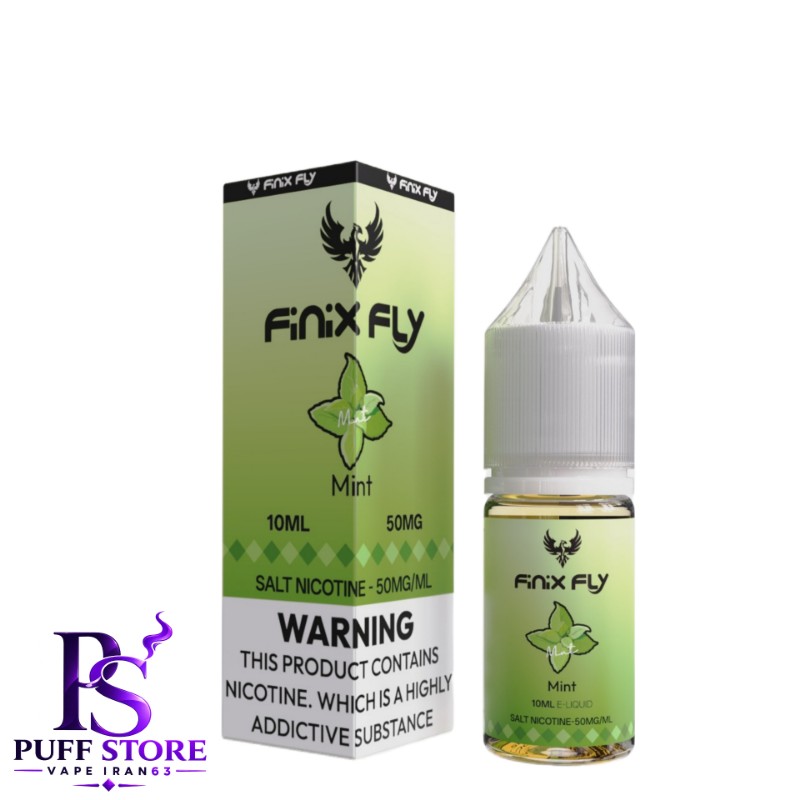 سالت نیکوتین ۵۰ فینیكس فلاي نعنا (10میل )FINIX FLY SALT NICOTIN 10ML MINT 50MG