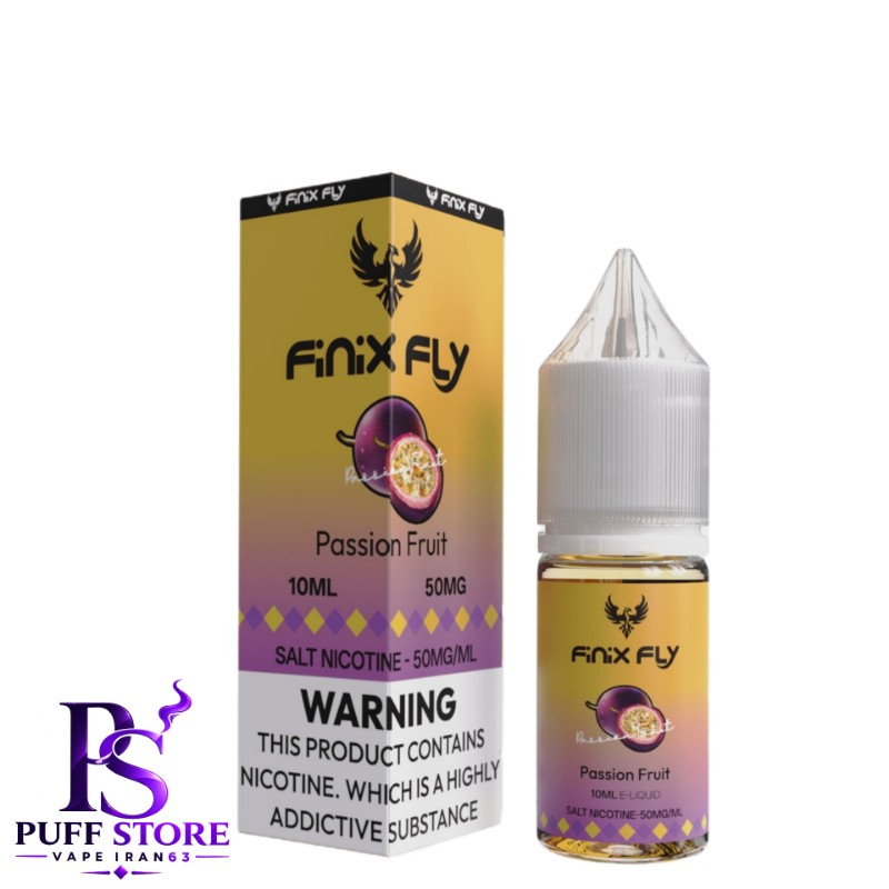 سالت نیکوتین ۵۰ فینیكس فلاي پشن فروت (10میل )FINIX FLY SALT NICOTIN 10ML PASSION FRUIT 50MG