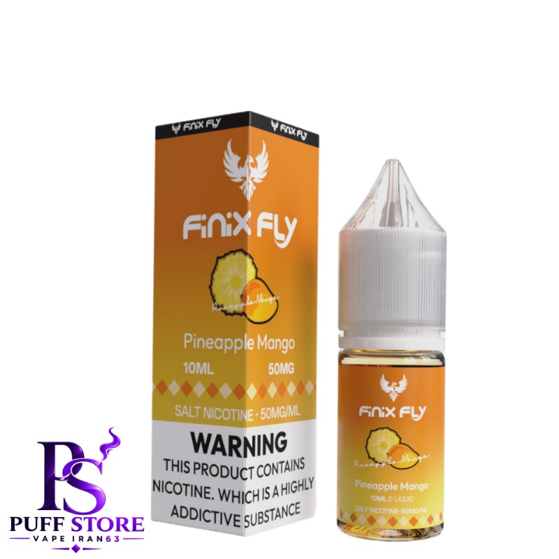 سالت نیکوتین ۵۰ فینیكس فلاي آناناس انبه (10میل )FINIX FLY SALT NICOTIN 10ML PINEAPPLE MANGO 50MG