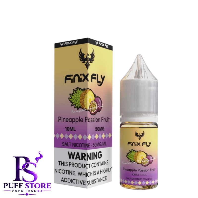 سالت نیکوتین ۵۰ فینیكس فلاي آناناس پشن فروت (10میل )FINIX FLY SALT NICOTIN 10ML PINEAPPLE PASSION FRUIT 50MG