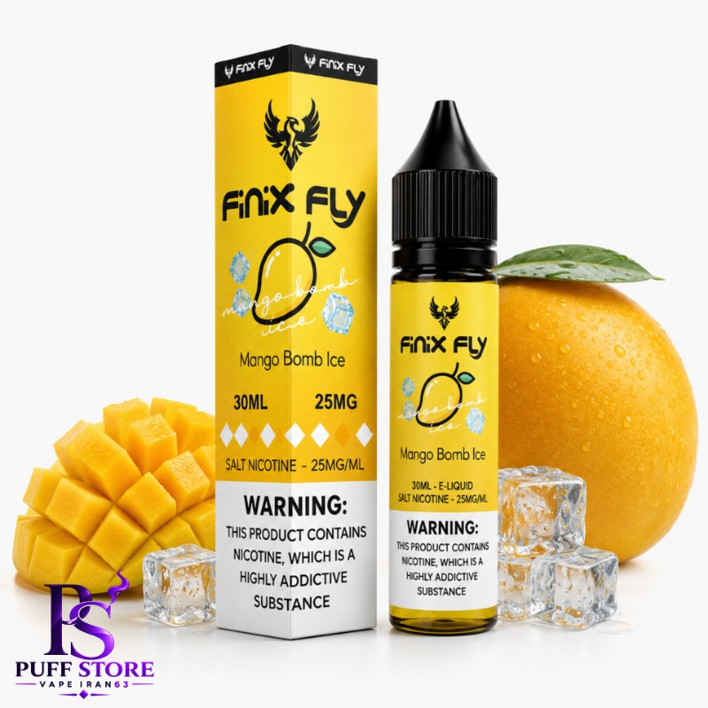 سالت فینیكس فلاي انبه یخ ( 30میل )FINIX FLY 30ML MANGO BOMB ICE