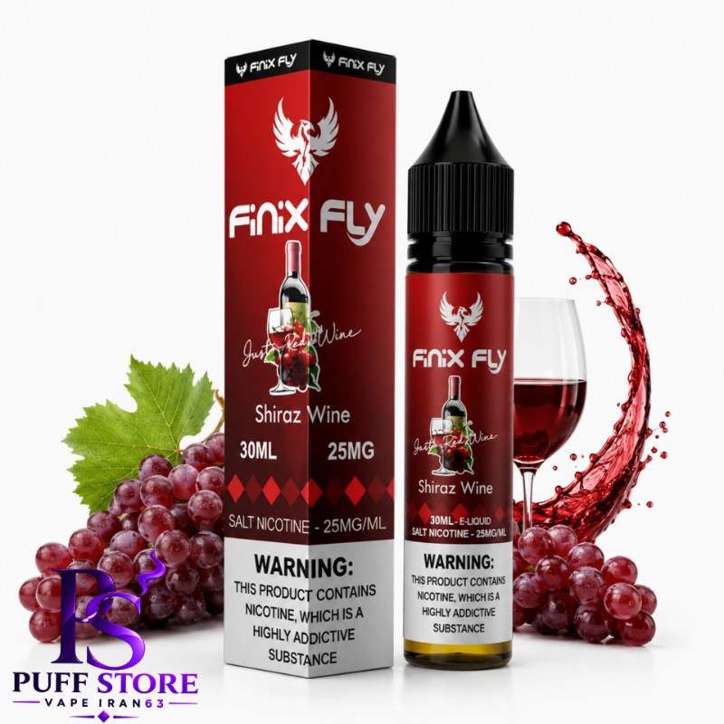 سالت نیکوتین فینیكس فلاي شراب شیراز ( 30میل )SALT NICOTIN FINIX FLY 30ML SHIRAZ WINE