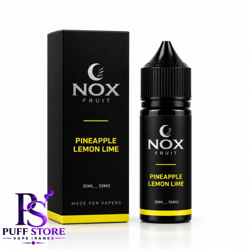 سالت نیکوتین ۵۰ نکس فروت آناناس لیمو(۳۰میل) SALT NICOTIN NOX FRUIT 30ML PINEAPPLE LEMON LIME 50MG