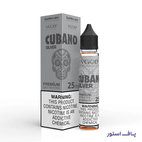 سالت تنباکو عسل کارامل ویگاد VGOD CUBANO SILVER