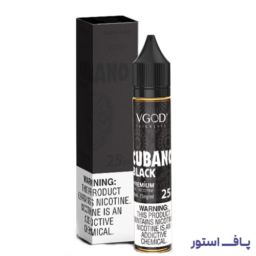 سالت کوبانو بلک ویگاد VGOD SaltNic Cubano Black